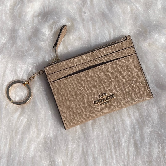 💯 COACH cardholder with key chain - Picture 9 of 12